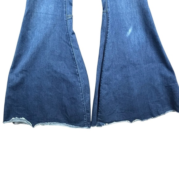 Free People Float On Flare in Waterfall Wide Leg Jeans Sz 27 **see description - Picture 3 of 15